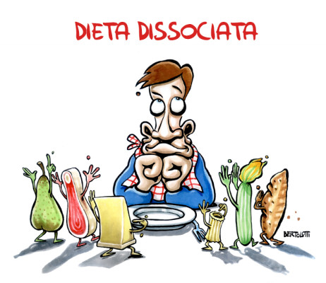 Alimentazione e salute a tavola: Dieta dissociata